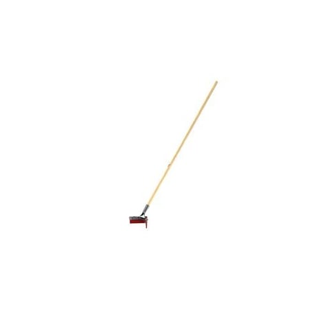 Bon Tool Squeegee -V Shape Red Rubber- 5' Wood Handle 19-200